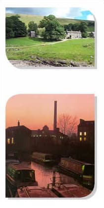 Images of Yorkshire and Mill buildings